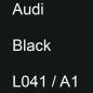 Preview: Audi, Black, L041 / A1.